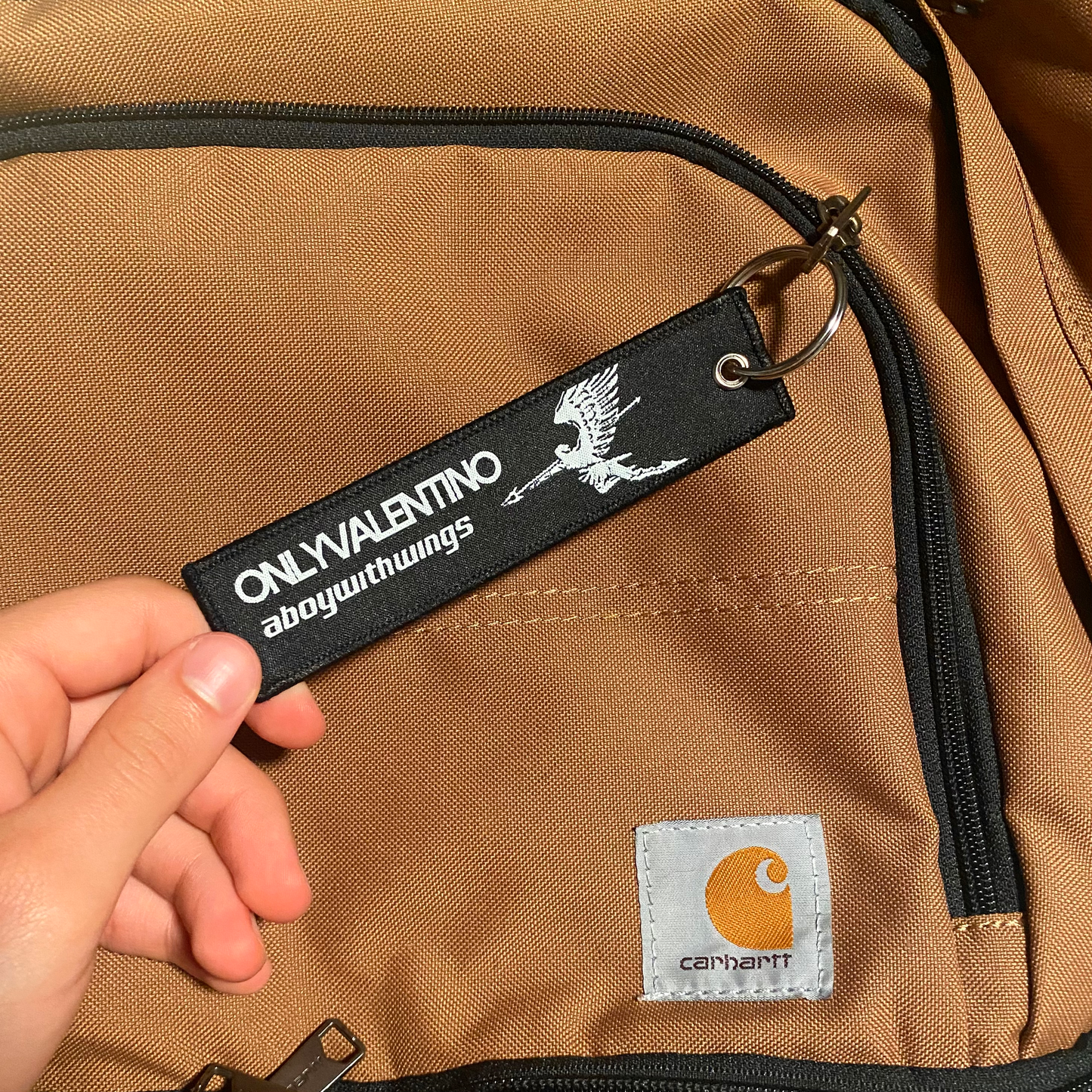 Jet Tag Keychain