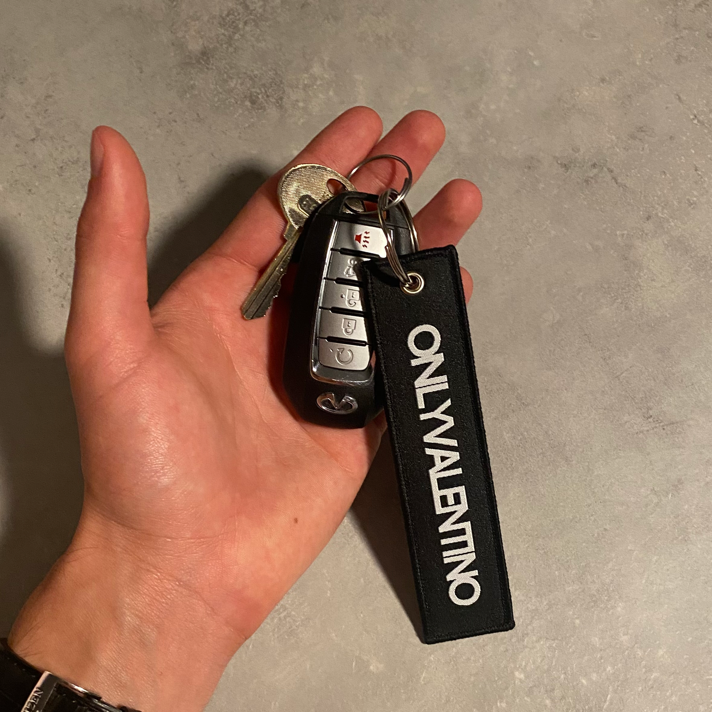 Jet Tag Keychain