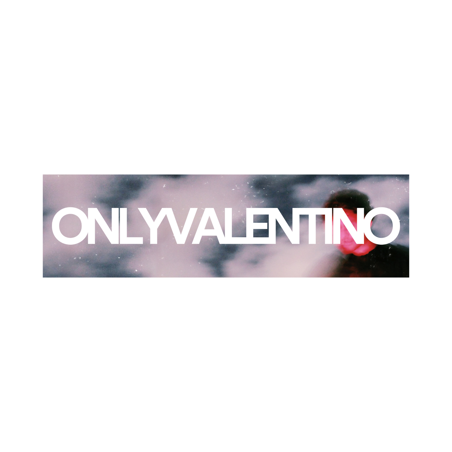 ONLYVALENTINO Cloud Box Logo Sticker