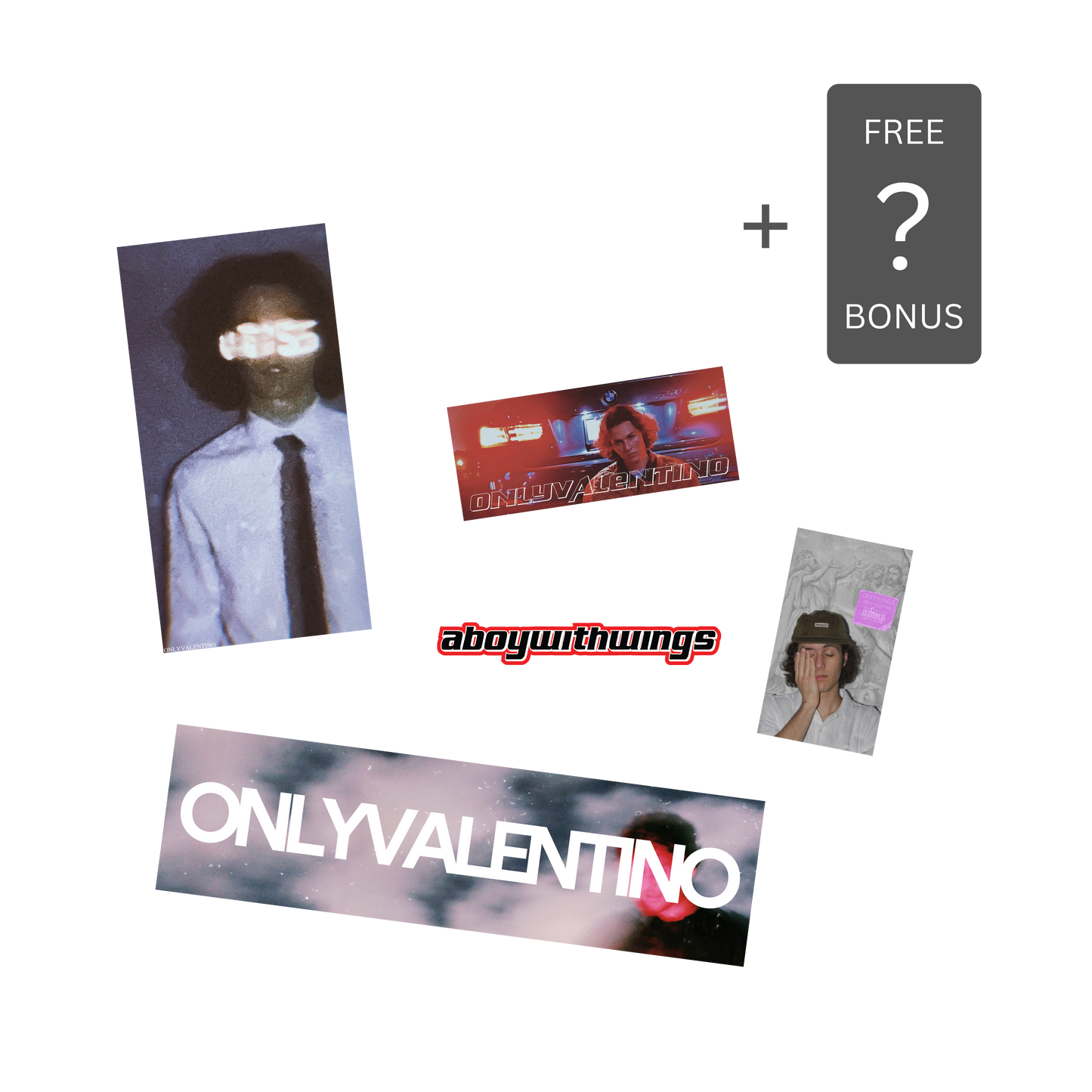Sticker Bundle Pack (with Free Bonus Mystery Sticker)