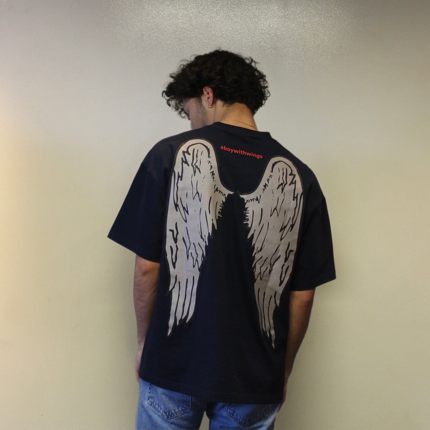 Wings T-Shirt by ONLYVALENTINO Backside